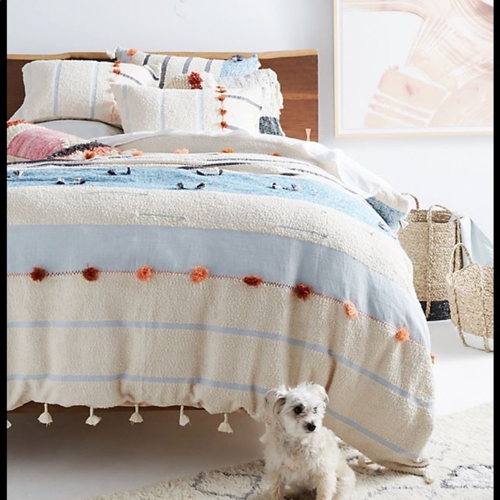 New Anthropologie All Roads Woven Solstice Standard Sham - Picture 1 of 2